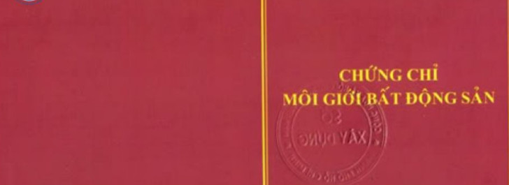 Chứng chỉ môi giới bđs