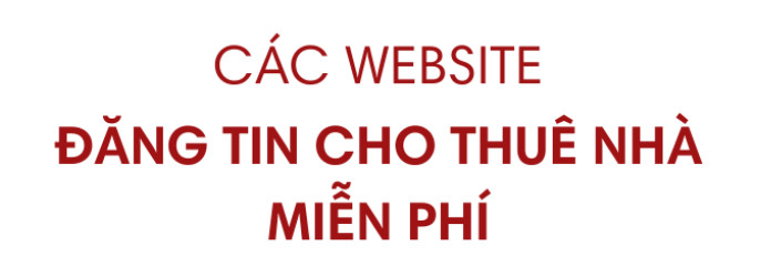 Đăng tin bán nhà miễn phí