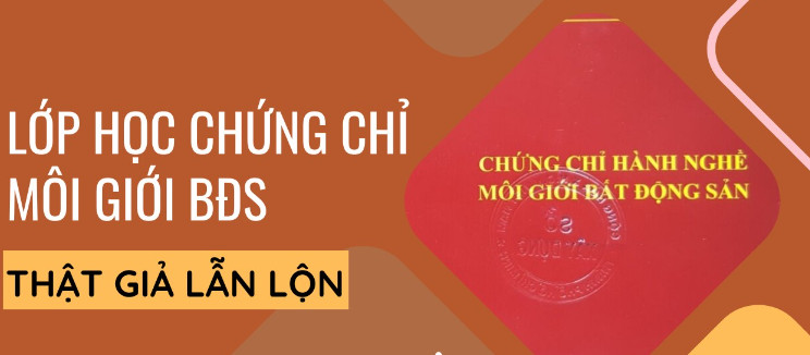 Lớp học môi giới bất động sản