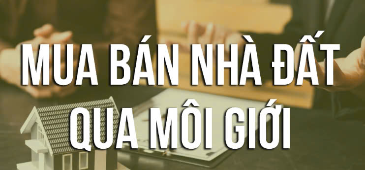 Môi giới mua bán nhà đất