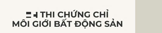 Thi chứng chỉ môi giới bất động sản