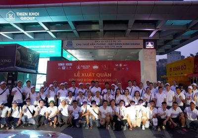 Hành Trình Thiện Nguyện Thiên Khôi - Lễ xuất quân cứu trợ đồng bào vùng lũ