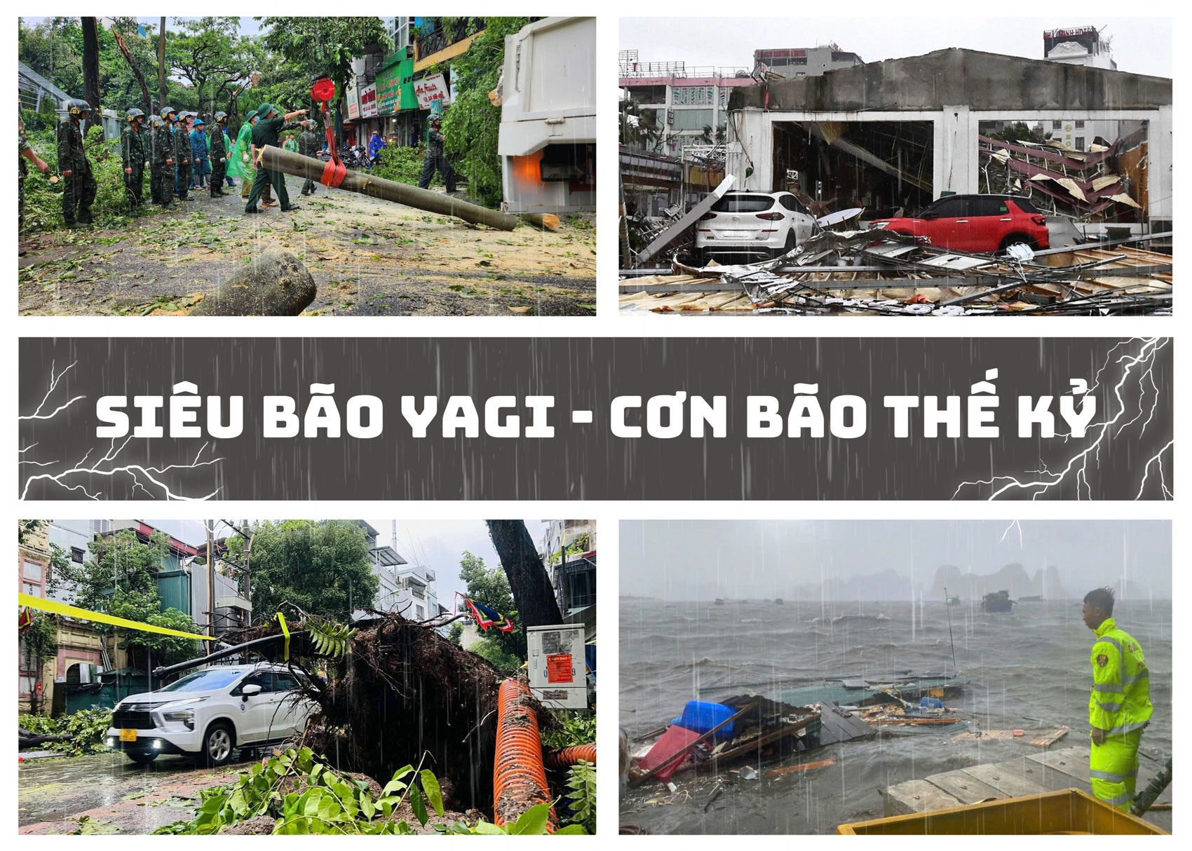Những thiệt hại do siêu bão Yagi - Cơn bão thế kỷ gây ra