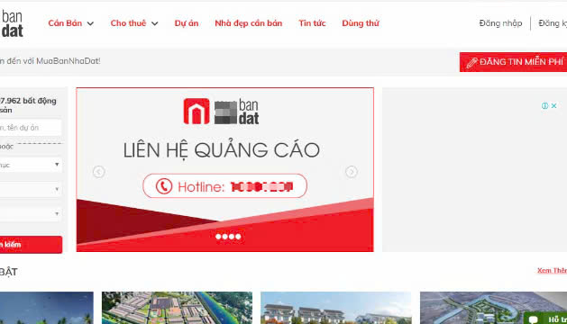 Bán đất online
