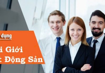 Tuyển dụng môi giới bđs