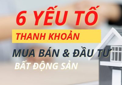 Thanh Khoản Bất Động Sản