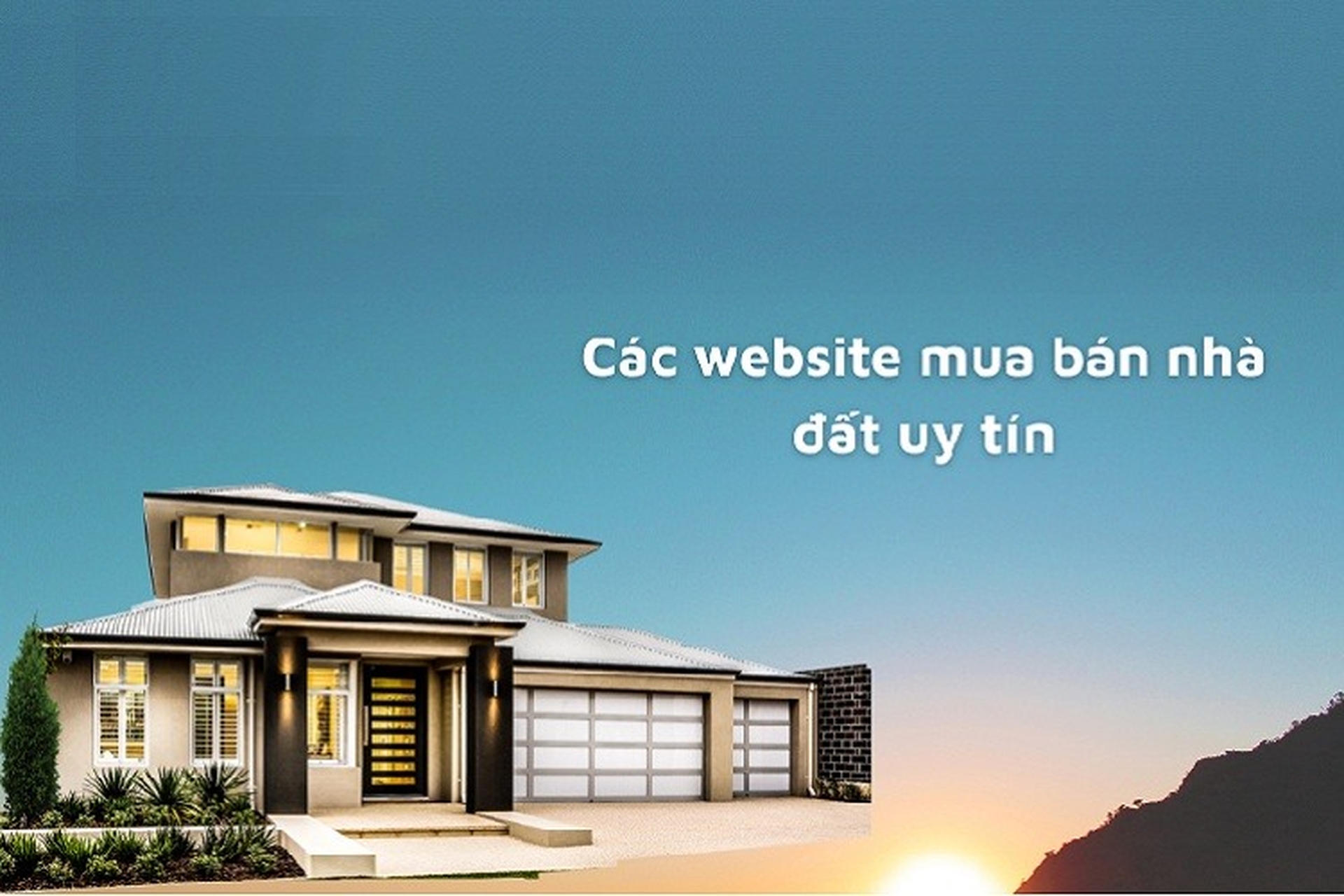 Web Bất Động Sản Uy Tín