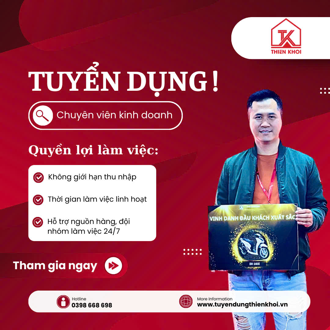 Thiên Khôi Group Tuyển Dụng: Cơ Hội Nghề Nghiệp Mới Cho Bạn