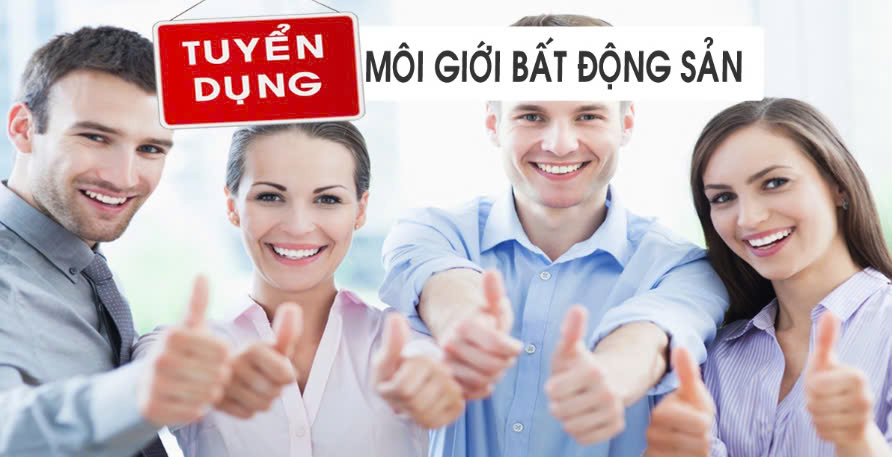 Tuyển nhân viên môi giới bđs