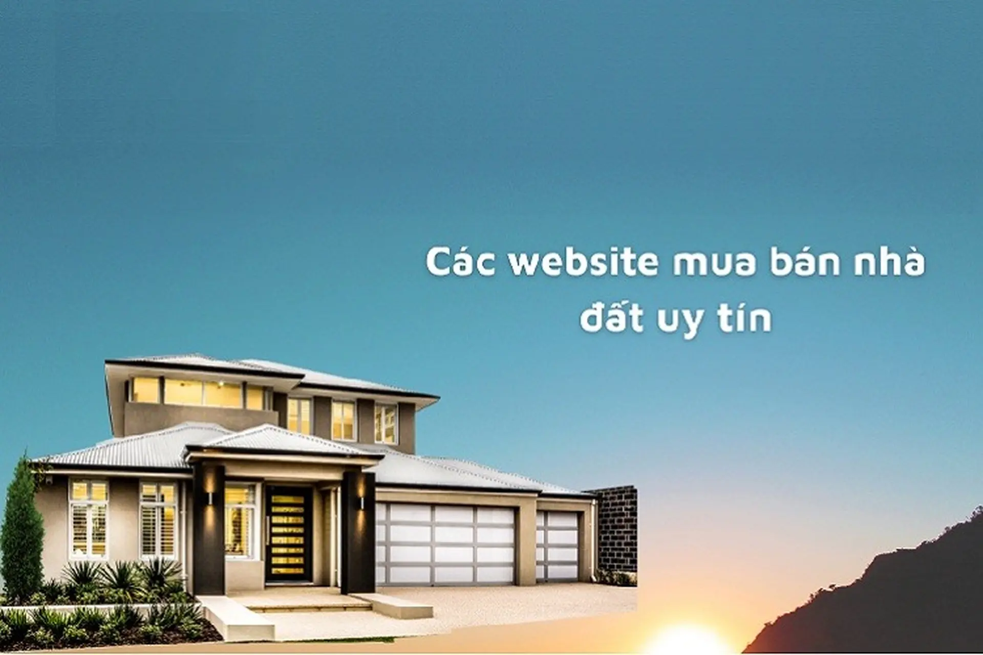 Những Trang Mua Bán Nhà Đất Uy Tín
