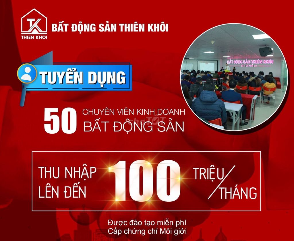 Nhân Viên Kinh Doanh Bất Động Sản Thiên Khôi